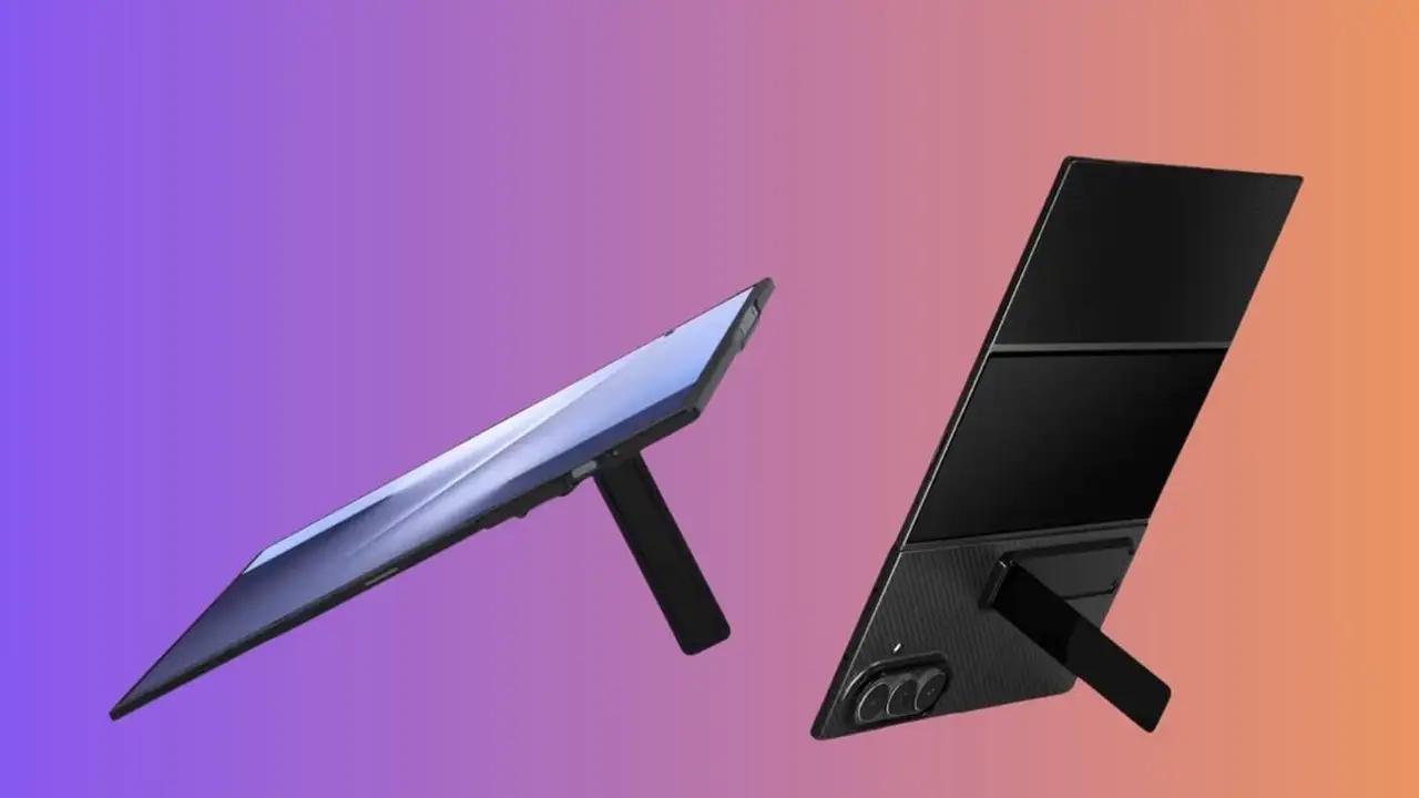 هاتفا Galaxy Z Fold8 يكشفان عن ملحق Carbon Standing Case الجديد